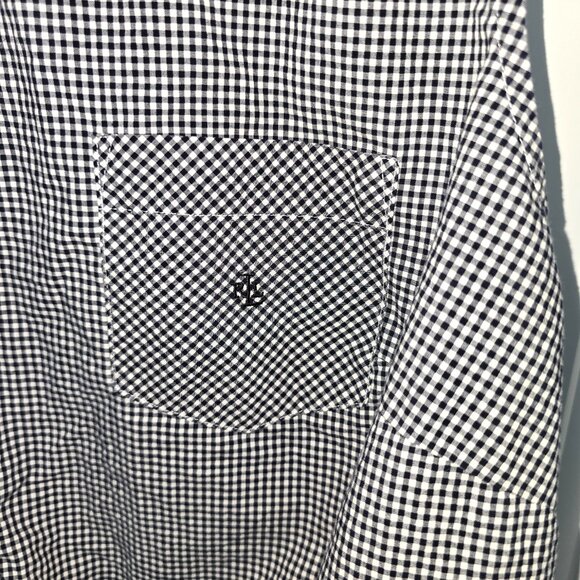 Lauren Ralph Lauren Sleeveless Button Down Top - Picture 3 of 5